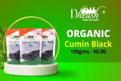 cumin black - organic
